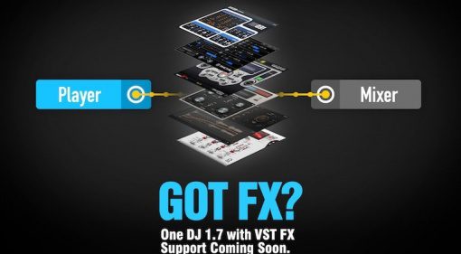 One DJ 1.7 Update unterstützt VST-FX