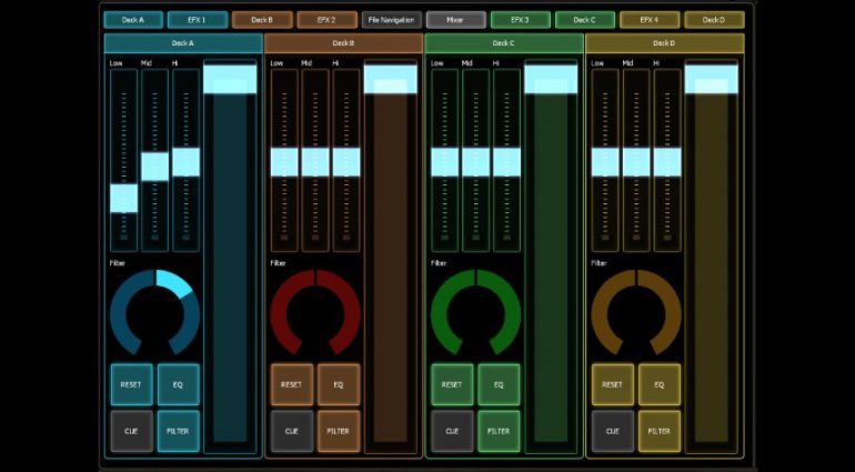 Traxxus Control– kostenloses Lemur-Template zur drahtlosen Fernbedienung von Native Instruments Traktor Pro