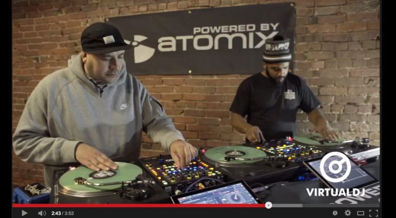 Atomix Power Room DJ Abel und DJ Krisp Kutz