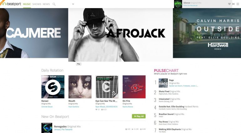 Beatport Beta Preview Music