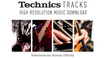 Technics Tracks Online Music Store eröffnet
