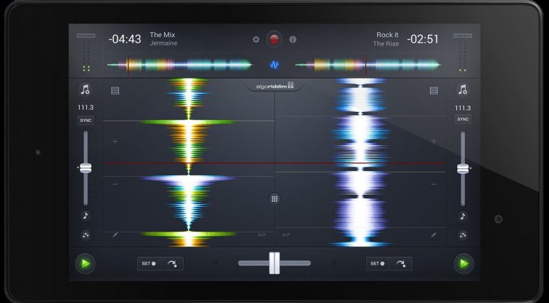 Algoriddim Djay 2 für Android Waveform View