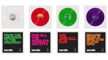 Serato Control Vinyl Glass Series