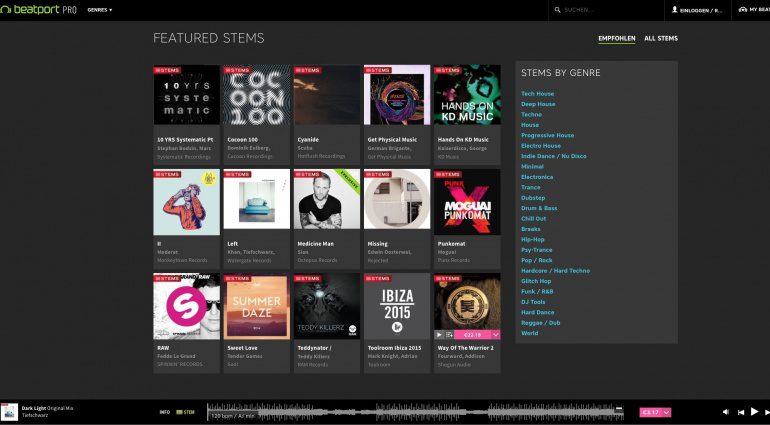 Native Instruments Stems bei Beatport