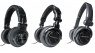 Denon DJs neue HP-Kopfhörer von links nach rechts: HP1100, HP800, HP600