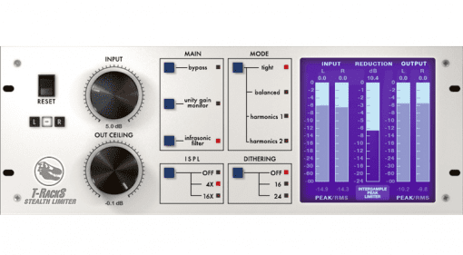 IK Multimedia T-RackS Steal Limiter Plugin VST AU AAX RTAS GUI