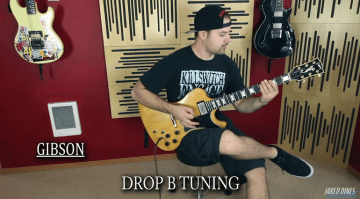 Jared Dines Youtube Metal Hardcore Djent Shootout Fender Gibson Gitarre Firebird