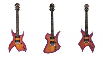 BC Rich NJ Retro Series Bich Mockingbird Warlock Cherry Sunburst