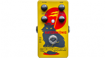 Catalinbread Katzenkönig Distortion Fuzz Pedal Front