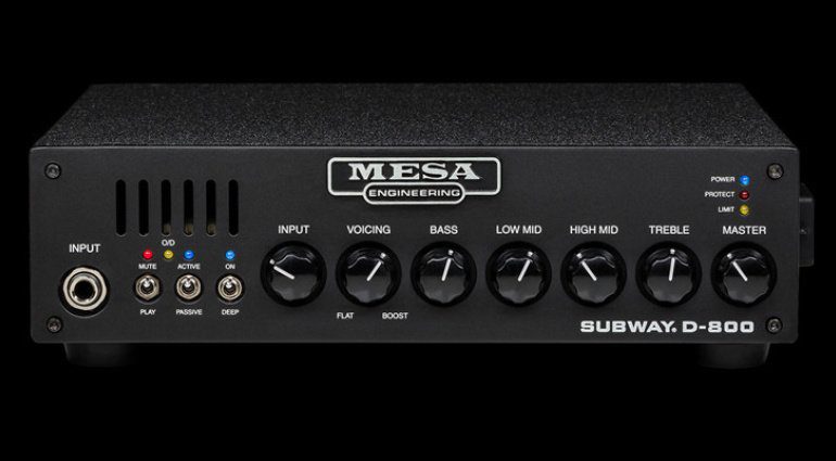Mesa Boogie Subway Bass D-800 Front