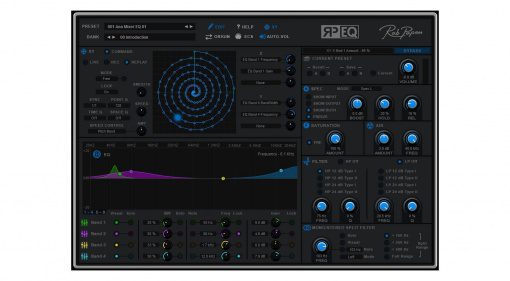 Rob Papen RP-EQ GUI XY Pad Front 2