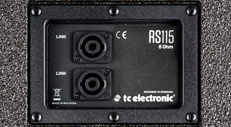 TC Electronic RS115 Bassbox Eminence Back