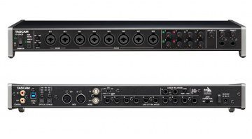 Tascam US-20x20 USB3 Front Back