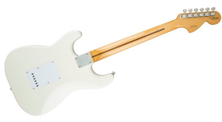 Fender Artist Signature Serie Jimi Hendrix Stratocaster Strat Olympic White BAck