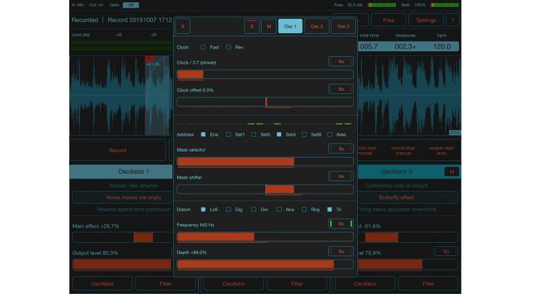 Motion Soundscape FildScaper GUI 2