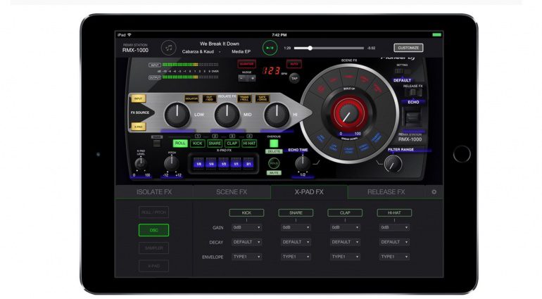 Pioneer RMX-1000 für iPad