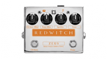 Red Witch Zeus Fuzz Suboctave Pedal Effekt Front