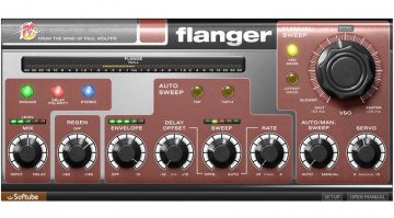 Softube Fix Flanger Plug-In Plugin GUI