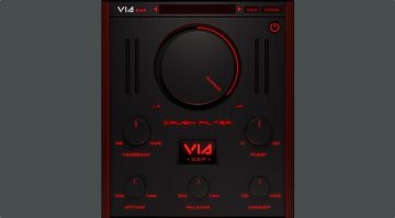 ViaDSP Crush Filter Plug-in GUI