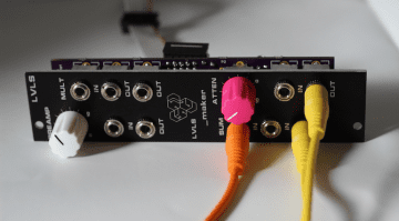 Das LVLS-Modul von maker.ie, ein Tool, zur Signalverarbeitung für Eurorack-Synthesizer