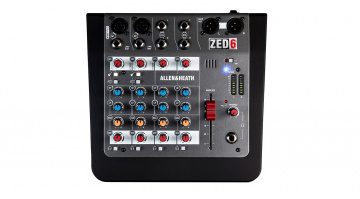 Allen & Heath ZED-6 Mixer Top View