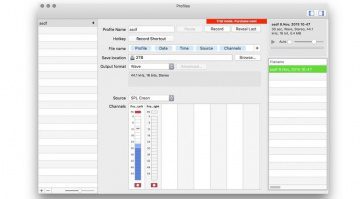 Boxed Ear Hearken Multitrack Audio Recorder Mac OSX