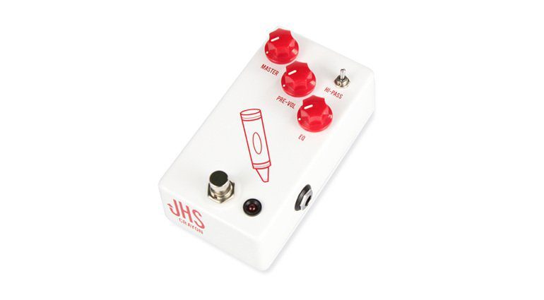 JHS Pedals Crayon Overdrive Fuzz Pedal Front