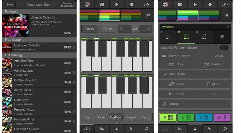 Native Instruments iMaschine 2 iPhone Screenshots