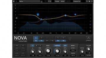 Tokyo Dawn Labs TDR Nova Plug-In Dynamic EQ Equalizer GE Gentlemans Edition