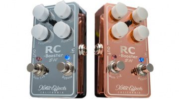 Xotic RC Booster SH Signature Scott Henderson Copper Chrome Pedal