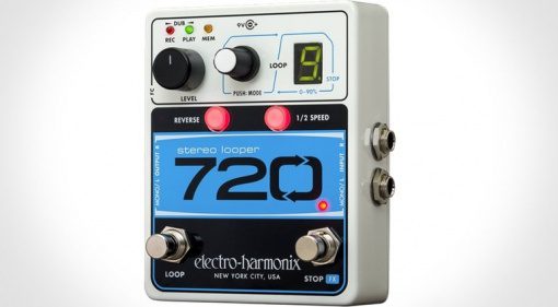 Electro Harmonix 720 Stereo Looper Pedal Front EHX