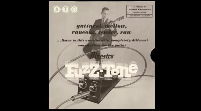 Gibson Electronics Maestro Fuzz Record 1 Fuzz History
