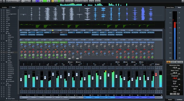 Steinberg Cubase 8.5 Pro MIxer