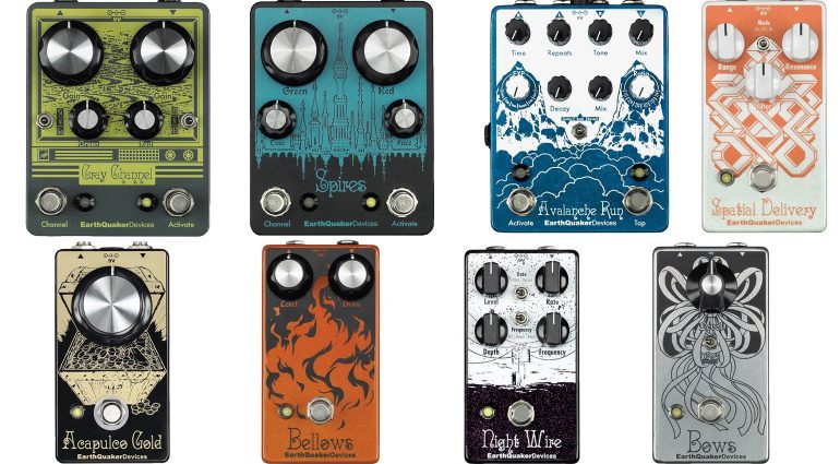 Earthquaker Devices Effekt Pedal Line-Up 2016 NAMM