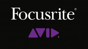 Focusrite Avid Logos Zusammenarbeit