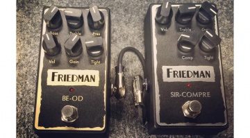 Friedman Amplification BE-OD Sir-Compre Pedal Teaser NAMM