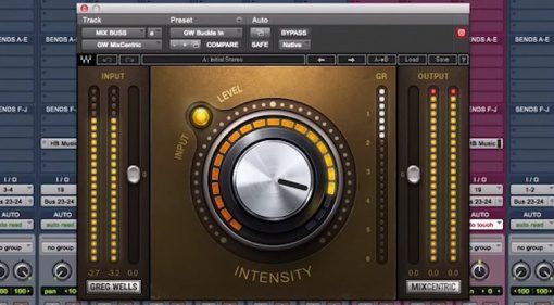 Waves Audio Greg Wells MixCentric Plug-in DAW Pro Tools