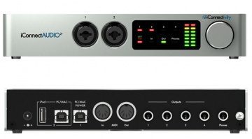 iConnectivity iConnect Audio 2 Plus USB Audio Interface Front Back