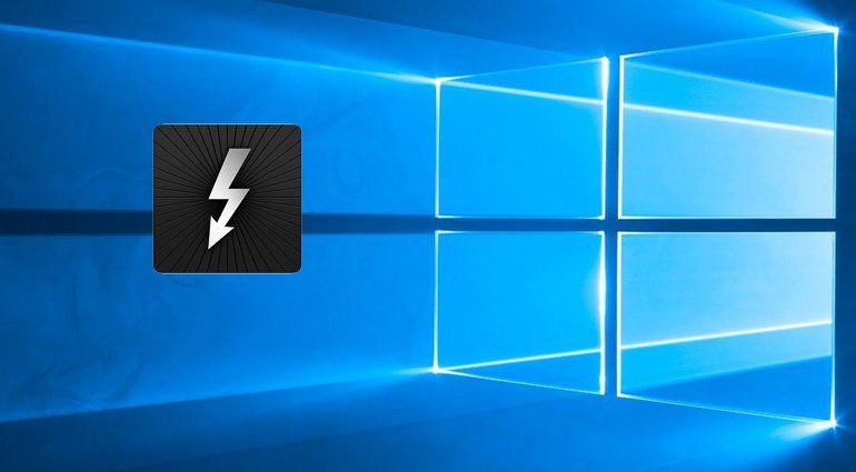 Microsoft Windows 10 Thunderbolt 3 2016