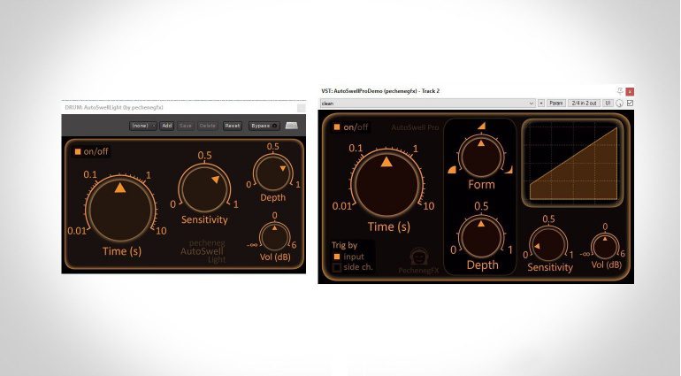 PechenegFX AutoSwell Plug-in Pro Lite GUI