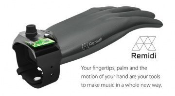 Remidi T8 MIDI Glove Handschuh Kickstarter Crwodfunding