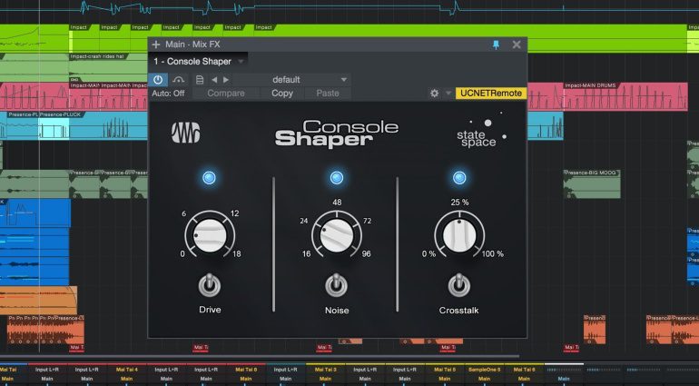 Studio One 3.2 Update Console Shaper