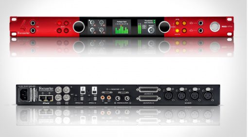 Focusrite Red 4Pre Thunderbolt Interface Front Back