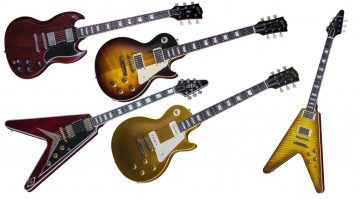 Gibson Custom 2016 Line Up