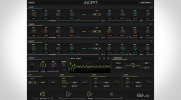 Inear Display Incipit - ein ungewöhnliches Delay mit kreativer Modulationsmatrix