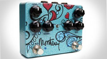Keeley Monterey Fuzz Vibe Pedal Front