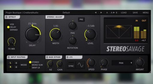 Plugin Boutique Stereo Savage Plugin GUI