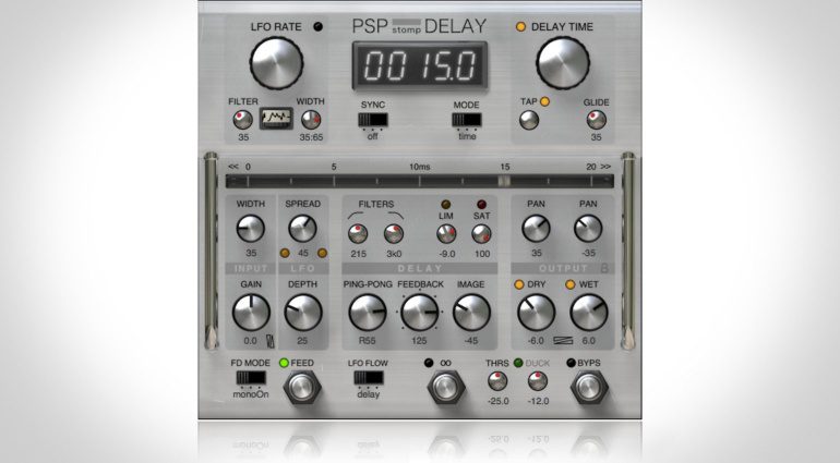 PSP stompDelay - ein neues Tape Delay zum Einführungspreis