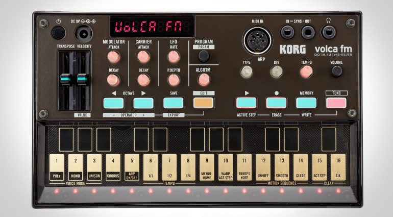 Korg Volca FM - die Volca Serie bekommt Nachwuchs