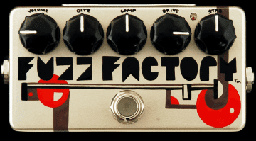 ZVex Fuzz Factory 20th Anniversary Pedal Top